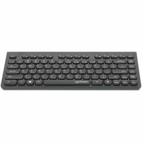 Manhattan Slim Wireless USB Mini Keyboard - 10M Range, Compact Design with Multimedia Keys - Store 42