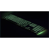Matias RGB Backlit Wired Aluminum Keyboard for Mac - Space Gray with Color Control Dial - Store 42