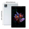 MB1001 10.1" Full HD Tablet - 1080P Display, 6GB RAM, 64GB Storage, Android 13 Silvery United States