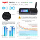 MeLE N100 Mini PC Stick - 8GB RAM, 256GB Storage, 4K HDMI, Fanless Design for Quiet Performance