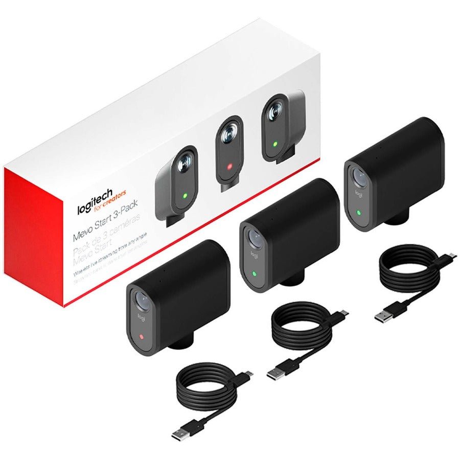 Mevo Start Streaming Webcam | 12MP 1080p HD | Wireless Live Video | USB-C | Multi-Camera Support