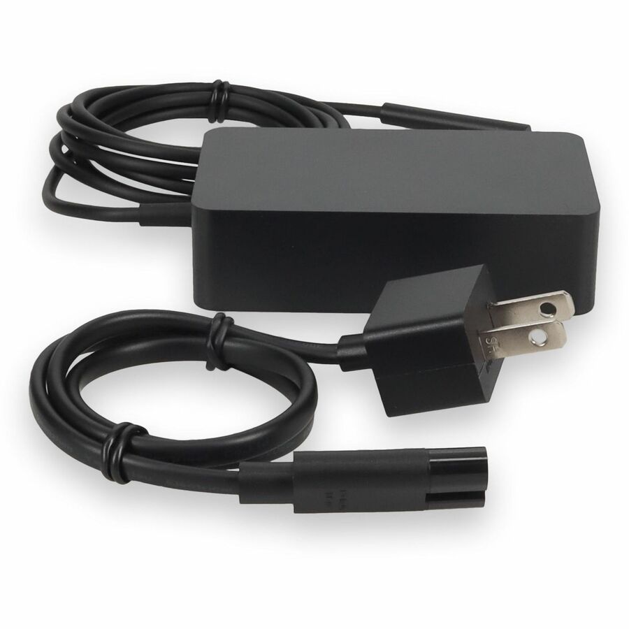 Microsoft 65W Laptop Power Adapter 15V 4A Black Compatible Replacement
