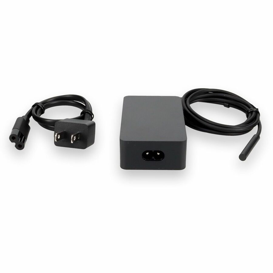 Microsoft 65W Laptop Power Adapter 15V 4A Black Compatible Replacement