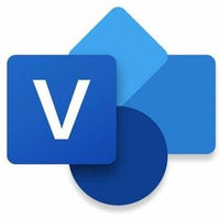 Microsoft Visio Standard 2021 - Windows English Medialess Edition | 1 License for Professional Diagrams Default Title