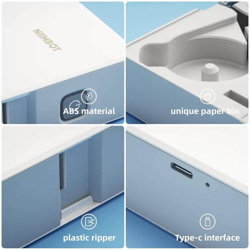 Niimbot B18 Mini Thermal Label Printer - Durable Self-Adhesive Labels for Smart Printing