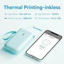 Niimbot D11 Mini Bluetooth Thermal Label Printer - Compact Wireless Label Maker for Home Organization