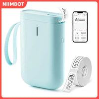 Niimbot D11 Mini Label Maker - Bluetooth Thermal Printer, Ink-Free, Compact Design for Home & Office Pink D11 United States