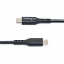 NovaCharge USB-C Cable 60W Power Delivery 3A Fast Charging Durable 3ft Black