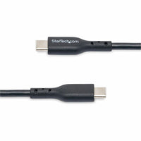 NovaCharge USB-C Cable 60W Power Delivery 3A Fast Charging Durable 3ft Black