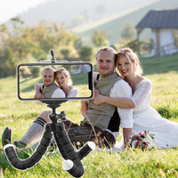 Octopus Tripod - Flexible Adjustable Aluminum Stand for iPhone and Camera - Stable and Versatile