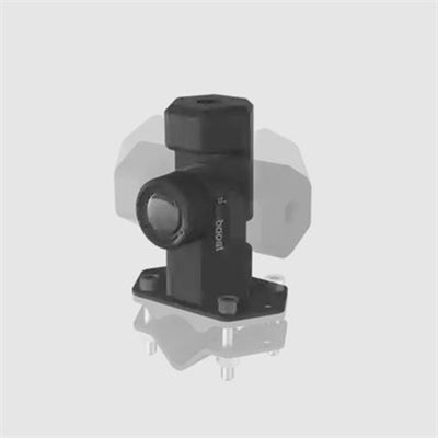 Overland 1 Pc Black T-Slot Mounting Bracket for Antenna | Foldable & Versatile Installation