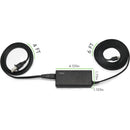 Plugable 60W USB-C Laptop Charger PD Fast Charging, Compact Design, Compatible with MacBook, Dell & More