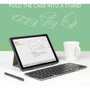 Plugable BT-KEY3XL Foldable Bluetooth Keyboard | Compact Travel Design with USB Charging & Multi-Device Compatibility