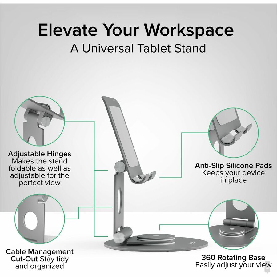 Plugable Portable Monitor Bundle with 15.6" USB-C Display, Keyboard & Tablet Stand for Travel