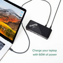 Plugable UD-CA1A USB-C Docking Station | 60W Power Delivery | 4K HDMI Output & Gigabit Ethernet