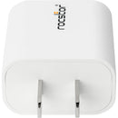 Rocstor 20W Smart USB-C Power Adapter | Fast Charging for iPhone 8-15, iPad Pro, Compact Design