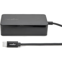 Rocstor 45W Slim USB-C Power Adapter with Smart Voltage & Attached 2M Cable - Universal Charger