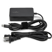 Rocstor 45W Slim USB-C Power Adapter with Smart Voltage & Attached 2M Cable - Universal Charger Default Title