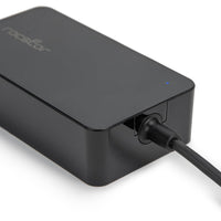 Rocstor 45W Slim USB-C Power Adapter with Smart Voltage & Attached 2M Cable - Universal Charger