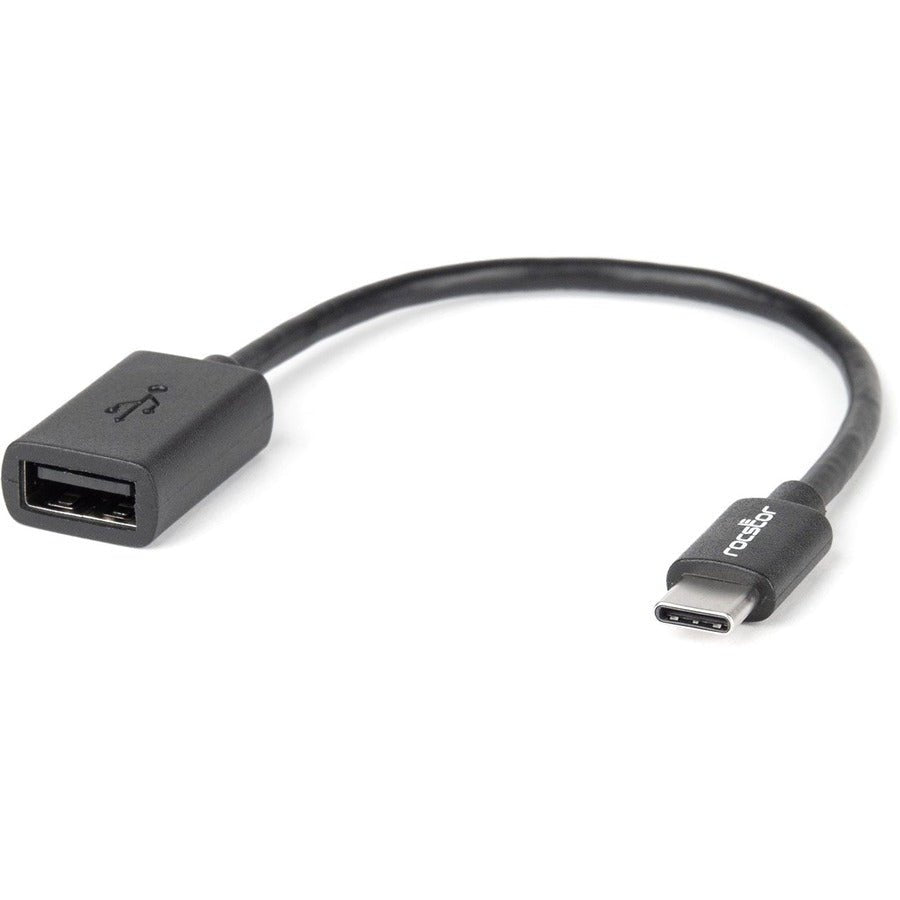 Rocstor Premium 6-Inch USB-C Male to USB-A 2.0 Female Adapter for Fast Data Transfer