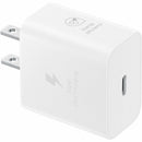 Samsung 25W USB-C Power Adapter - Compact Fast Charger with GaN Technology, Eco-Friendly Design