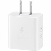 Samsung 25W USB-C Power Adapter - Compact Fast Charger with GaN Technology, Eco-Friendly Design