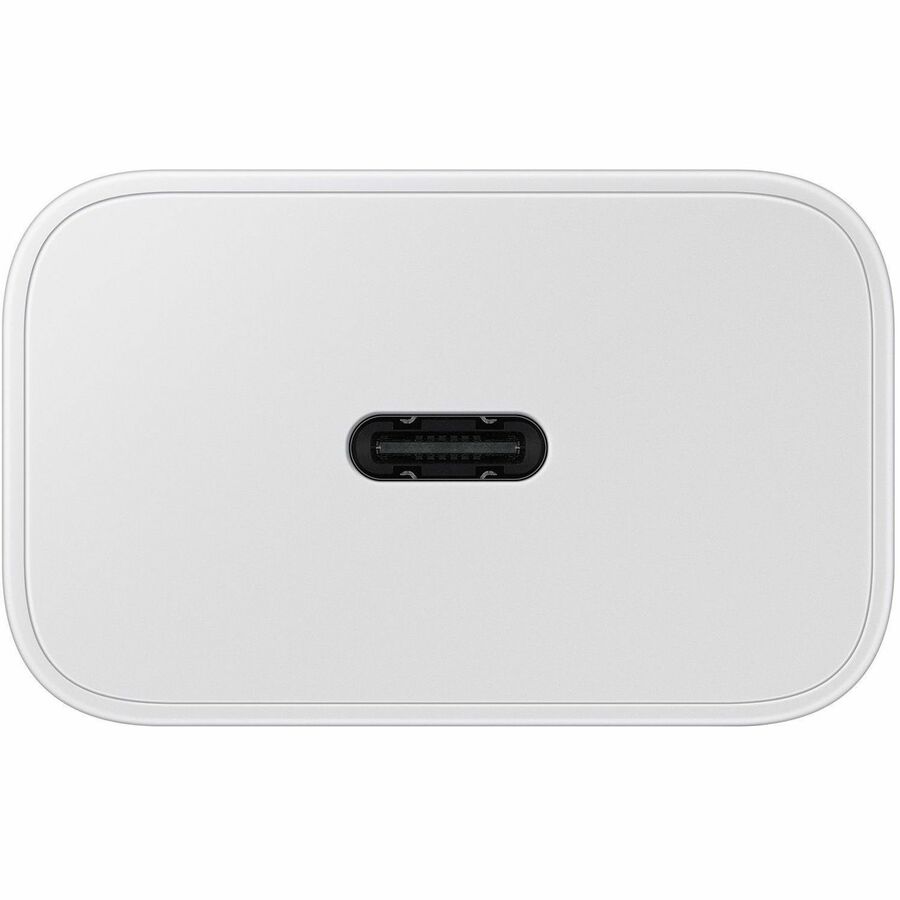 Samsung 25W USB-C Power Adapter - Compact Fast Charger with GaN Technology, Eco-Friendly Design