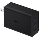 Samsung 65W Trio Adapter - 3-Port Fast Charging, USB Type-C, 65W Maximum Power, Black Default Title
