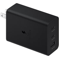 Samsung 65W Trio Adapter - 3-Port Fast Charging, USB Type-C, 65W Maximum Power, Black Default Title