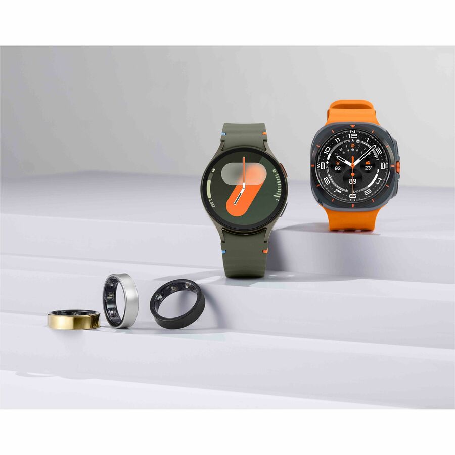 Samsung Galaxy Watch 7 - Black, Heart Health Monitoring, Energy Score & Style On-the-Go