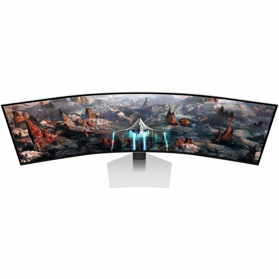 Samsung Odyssey G9 49" DQHD OLED Gaming Monitor - Curved 32:9, 5120x1440, Quantum Dot Technology