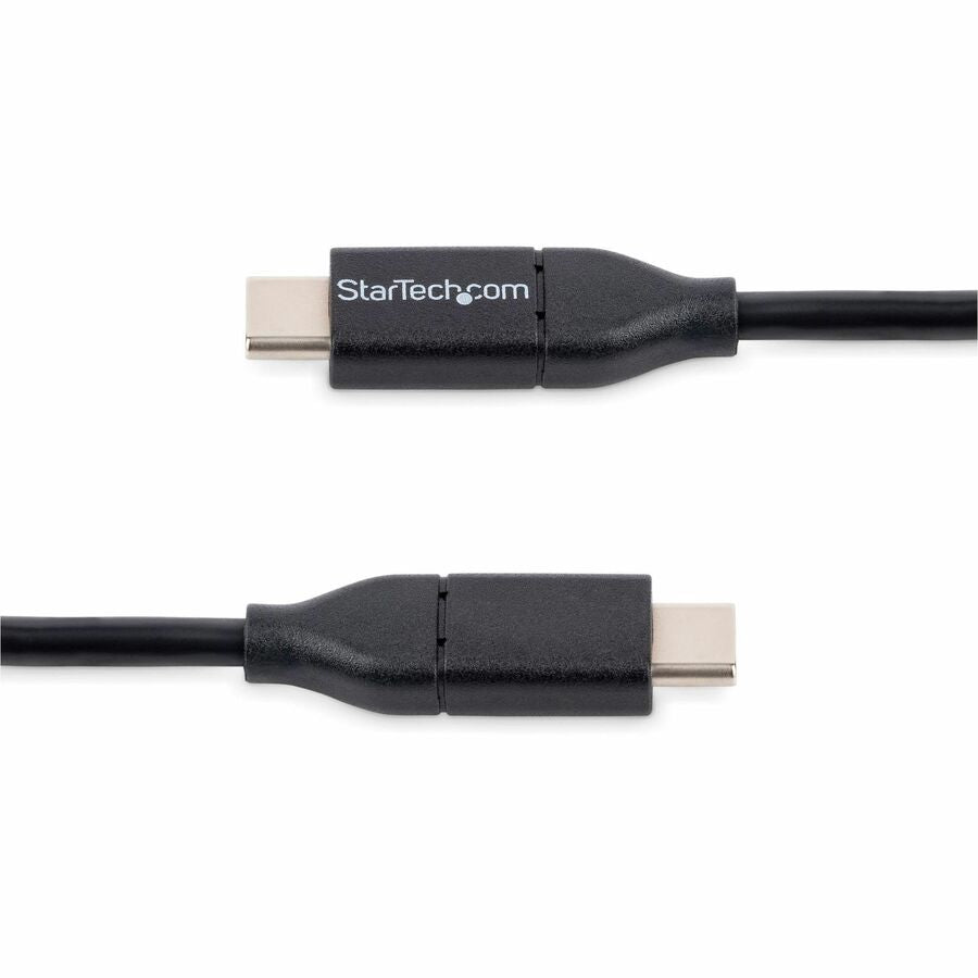 StarTech 0.5M USB-C Cable USB 2.0 M/M Black - Charge and Sync Mobile Devices with Ease