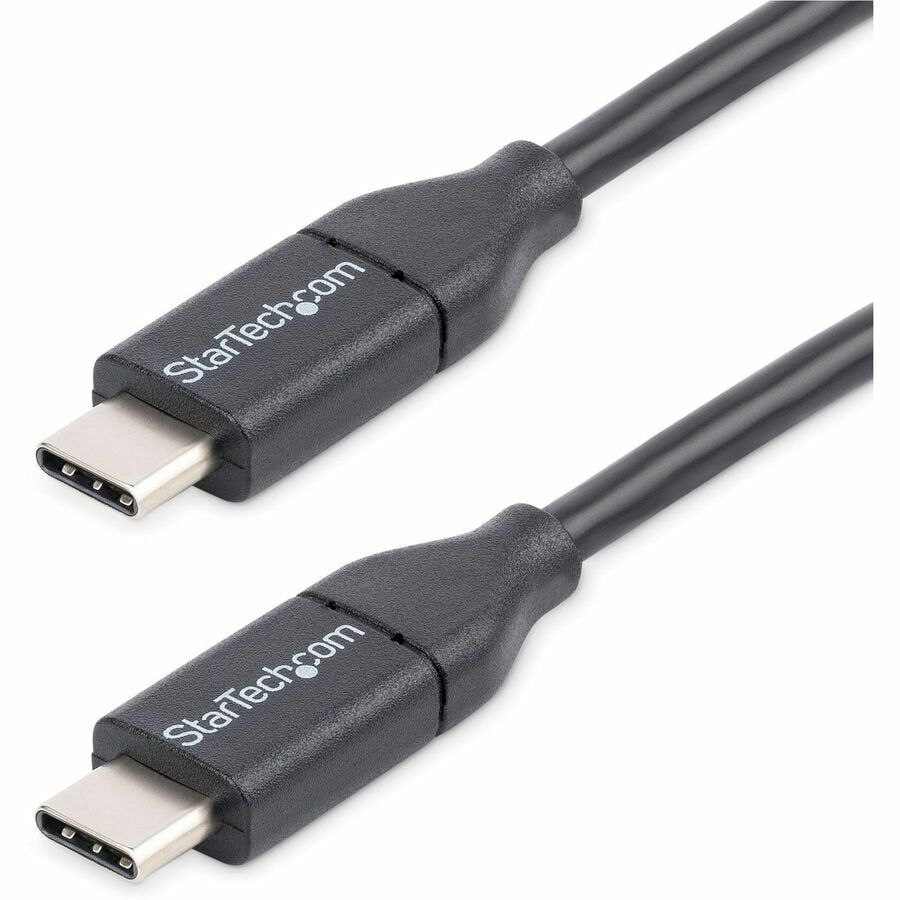 StarTech 0.5M USB-C Cable USB 2.0 M/M Black - Charge and Sync Mobile Devices with Ease