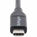 StarTech 0.5M USB-C Cable USB 2.0 M/M Black - Charge and Sync Mobile Devices with Ease