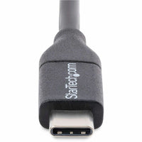 StarTech 0.5M USB-C Cable USB 2.0 M/M Black - Charge and Sync Mobile Devices with Ease