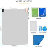 StarTech 11" iPad Pro Privacy Screen - 4-Way Touch Support, Anti-Glare Matte Finish, Blue Light Reduction
