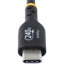 StarTech 13Ft USB-C Cable 240W PD 3.1 EPR Fast Charging 5A USB 2.0 for High-Power Laptops