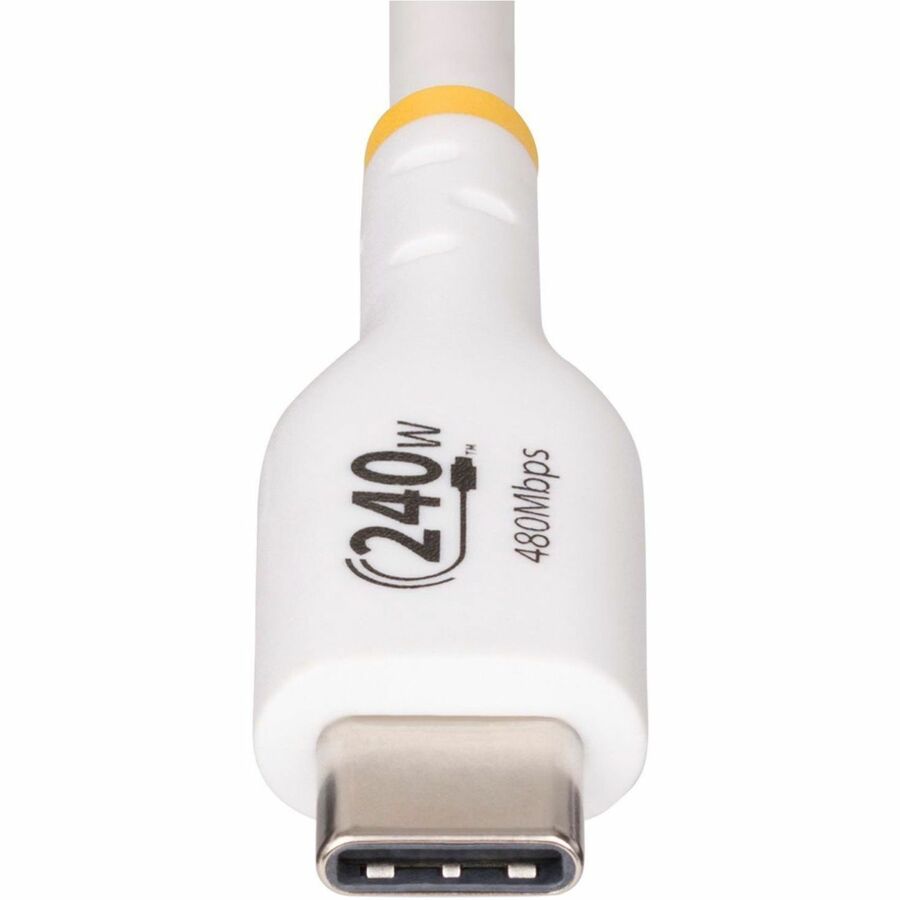 StarTech 13ft USB-C EPR Charging Cable 240W PD 3.1 Fast Charge for High-Power Devices