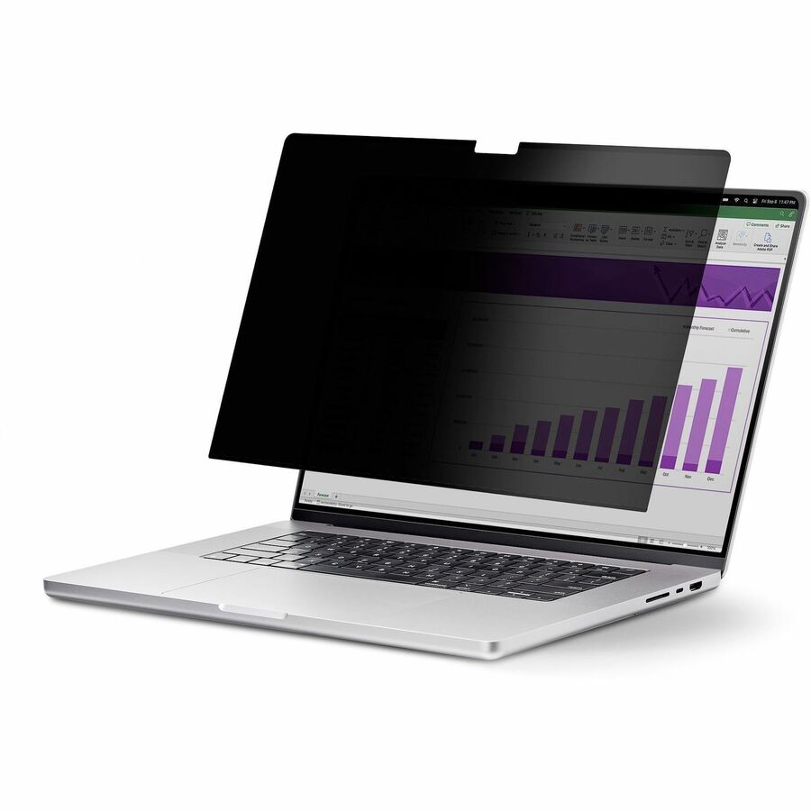 StarTech 14" MacBook Pro Privacy Screen - Magnetic Installation, Anti-Glare & Blue Light Reduction