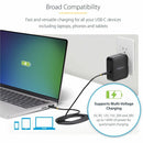 StarTech 140W USB-C GaN Charger with 6ft Cable, PD 3.1, Compact & Safe for MacBook Pro M3 Max