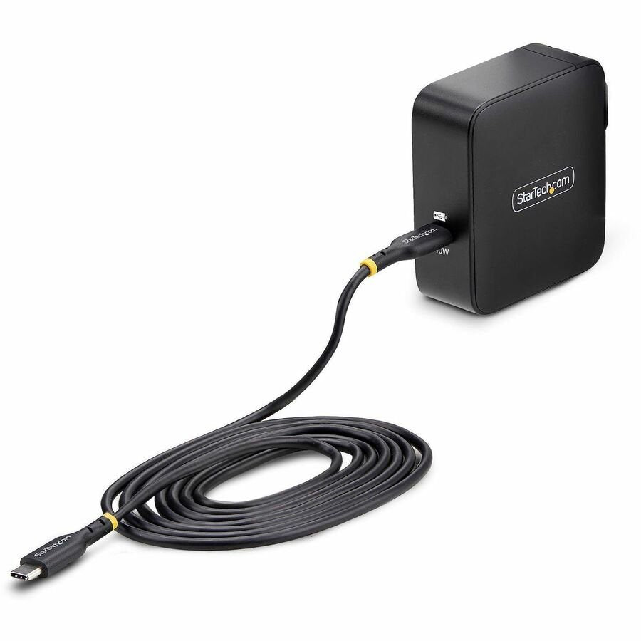 StarTech 140W USB-C GaN Charger with 6ft Cable, PD 3.1, Compact & Safe for MacBook Pro M3 Max