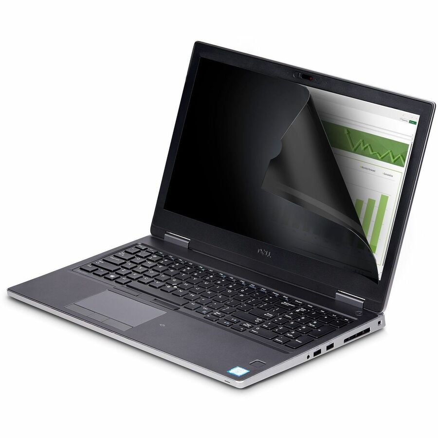 StarTech 15.6-Inch Laptop Privacy Screen Filter - 16:9, Flip-Up, Blue Light Reduction