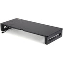 StarTech 15W Qi Wireless Charging Monitor Riser Stand - Ergonomic Height Adjustable Design