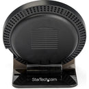 StarTech 15W Qi Wireless Charging Stand - Adjustable Fast Charge for iPhone & Samsung