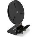StarTech 15W Qi Wireless Charging Stand - Adjustable Fast Charge for iPhone & Samsung