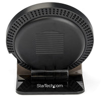 StarTech 15W Qi Wireless Charging Stand - Adjustable Fast Charge for iPhone & Samsung