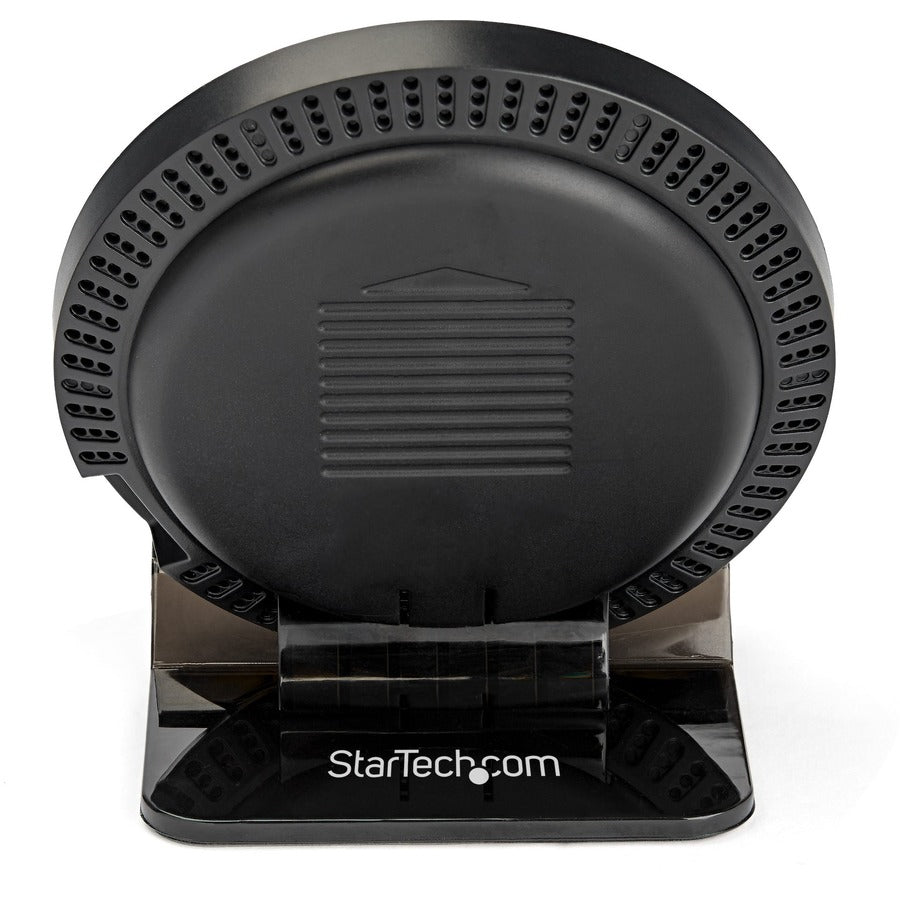 StarTech 15W Qi Wireless Charging Stand - Adjustable Fast Charge for iPhone & Samsung