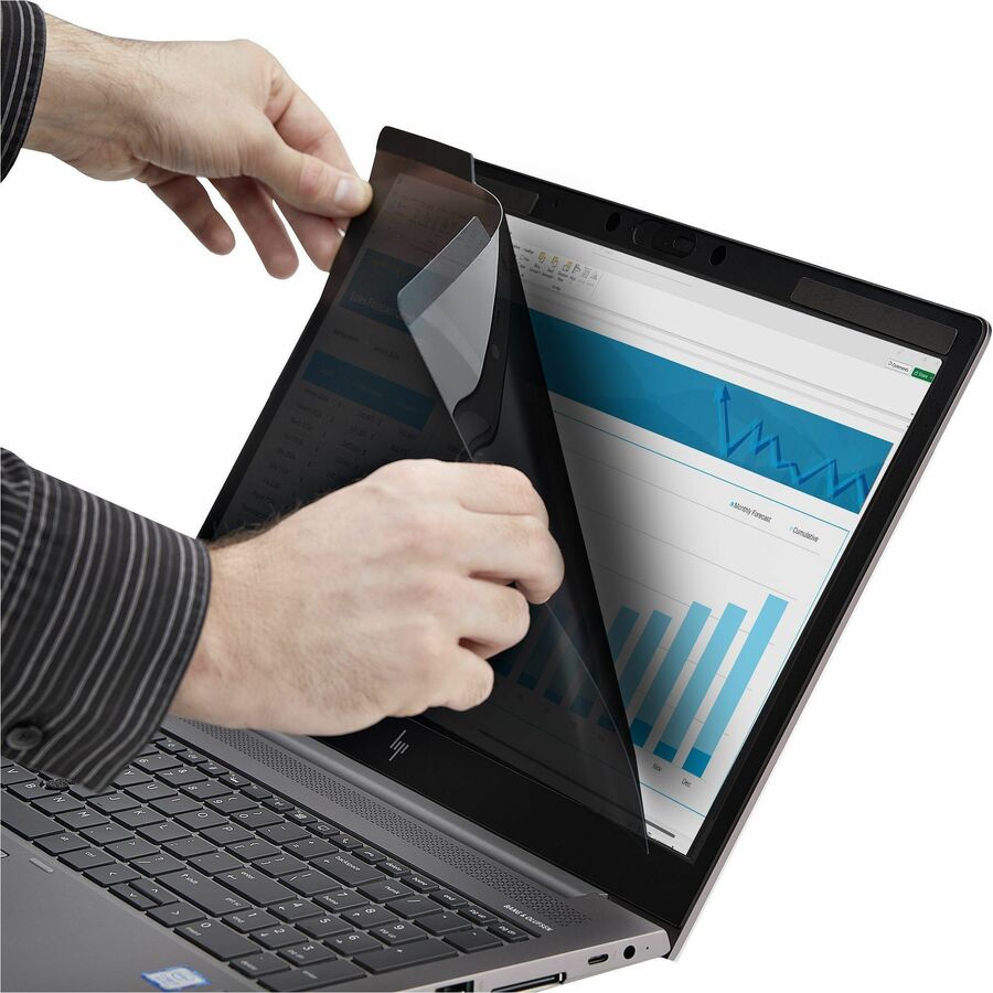 StarTech 16" Magnetic Privacy Screen For Laptops | Microlouver Technology & Reversible Design