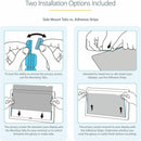StarTech 19-Inch Monitor Privacy Screen Filter - Reversible Matte/Glossy Finish, Blue Light Reduction, Antimicrobial