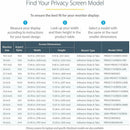 StarTech 21.5 Inch Privacy Screen Filter - Reversible, Antimicrobial, 16:9 Aspect Ratio